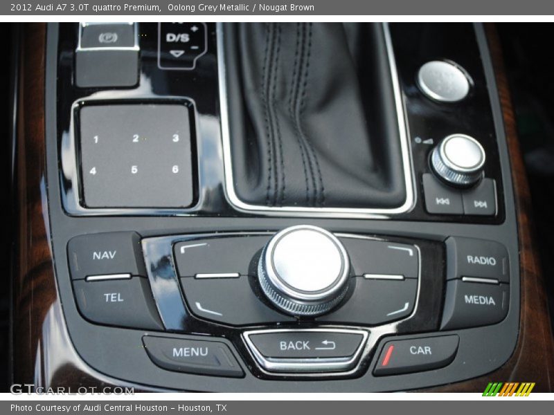 Oolong Grey Metallic / Nougat Brown 2012 Audi A7 3.0T quattro Premium