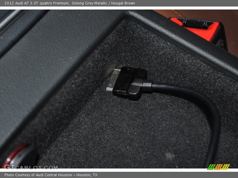 Oolong Grey Metallic / Nougat Brown 2012 Audi A7 3.0T quattro Premium
