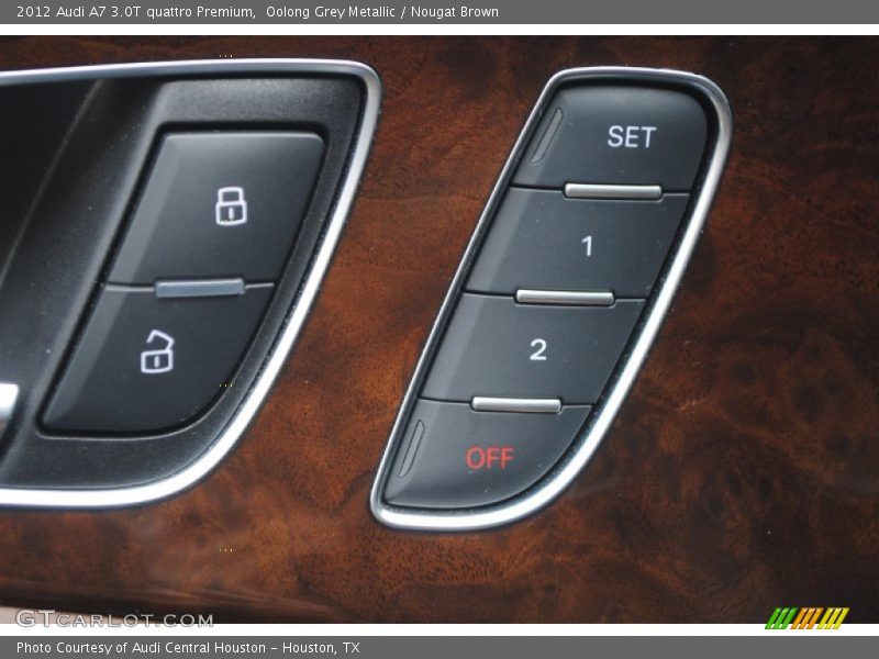 Oolong Grey Metallic / Nougat Brown 2012 Audi A7 3.0T quattro Premium