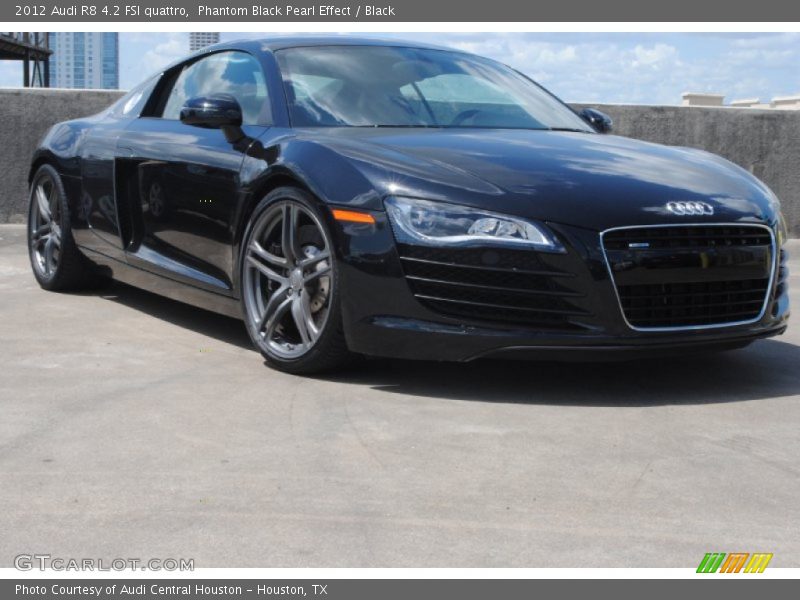Phantom Black Pearl Effect / Black 2012 Audi R8 4.2 FSI quattro