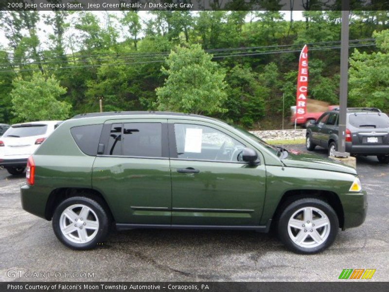 Jeep Green Metallic / Dark Slate Gray 2008 Jeep Compass Sport