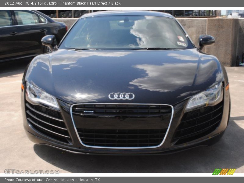 Phantom Black Pearl Effect / Black 2012 Audi R8 4.2 FSI quattro
