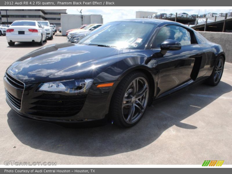 Phantom Black Pearl Effect / Black 2012 Audi R8 4.2 FSI quattro
