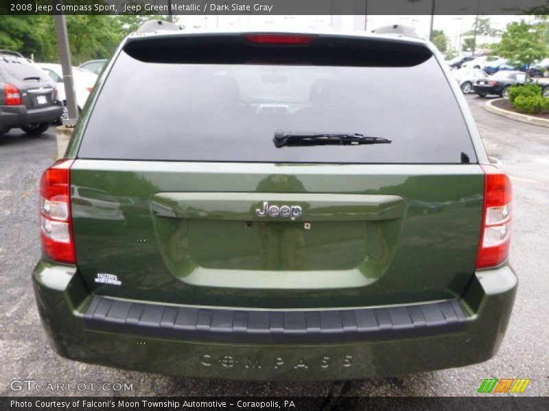 Jeep Green Metallic / Dark Slate Gray 2008 Jeep Compass Sport