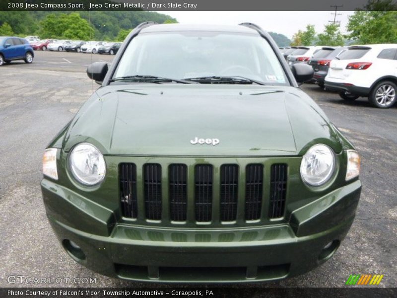 Jeep Green Metallic / Dark Slate Gray 2008 Jeep Compass Sport