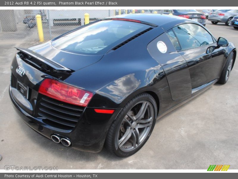 Phantom Black Pearl Effect / Black 2012 Audi R8 4.2 FSI quattro