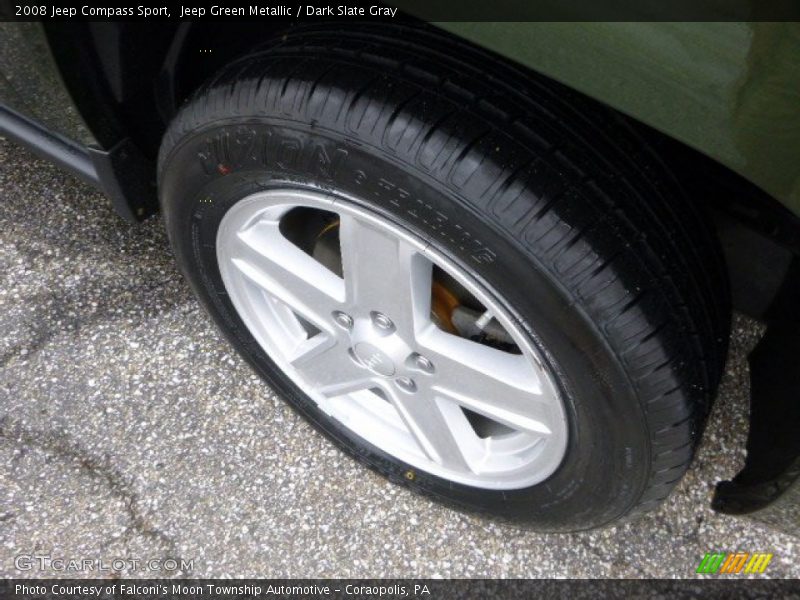 Jeep Green Metallic / Dark Slate Gray 2008 Jeep Compass Sport