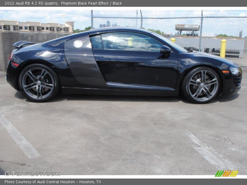 Phantom Black Pearl Effect / Black 2012 Audi R8 4.2 FSI quattro