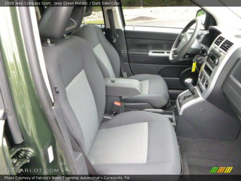Jeep Green Metallic / Dark Slate Gray 2008 Jeep Compass Sport