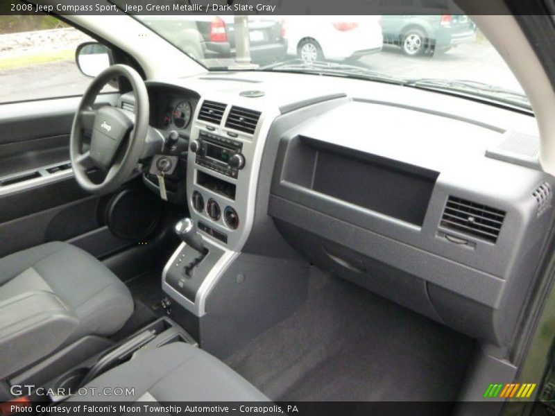 Jeep Green Metallic / Dark Slate Gray 2008 Jeep Compass Sport