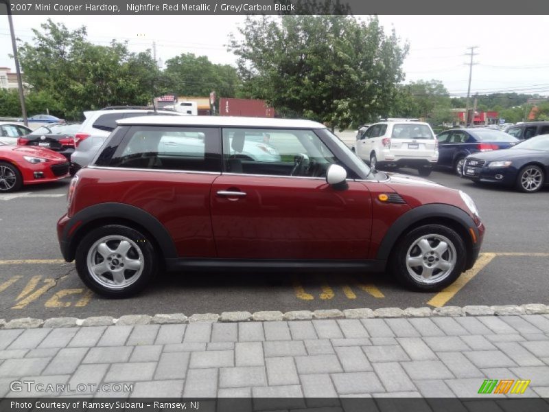 Nightfire Red Metallic / Grey/Carbon Black 2007 Mini Cooper Hardtop