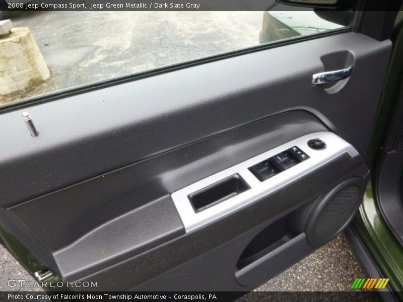 Jeep Green Metallic / Dark Slate Gray 2008 Jeep Compass Sport