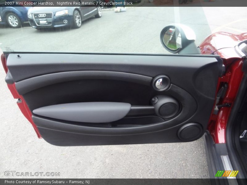Nightfire Red Metallic / Grey/Carbon Black 2007 Mini Cooper Hardtop