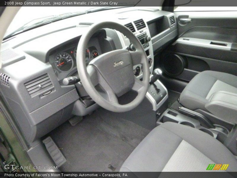 Jeep Green Metallic / Dark Slate Gray 2008 Jeep Compass Sport