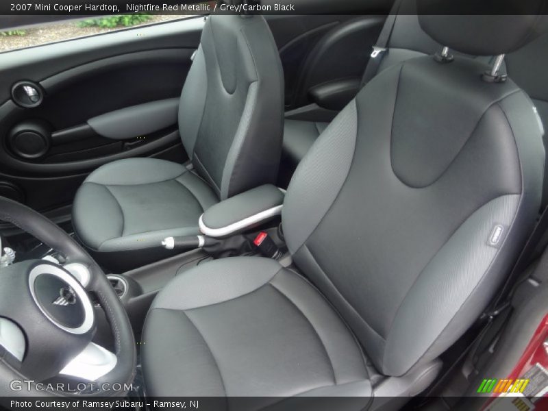 Nightfire Red Metallic / Grey/Carbon Black 2007 Mini Cooper Hardtop