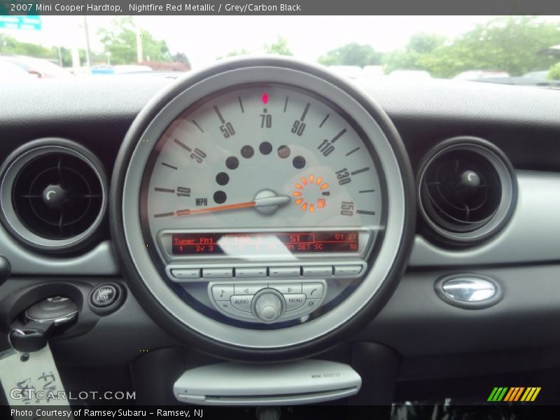 Nightfire Red Metallic / Grey/Carbon Black 2007 Mini Cooper Hardtop