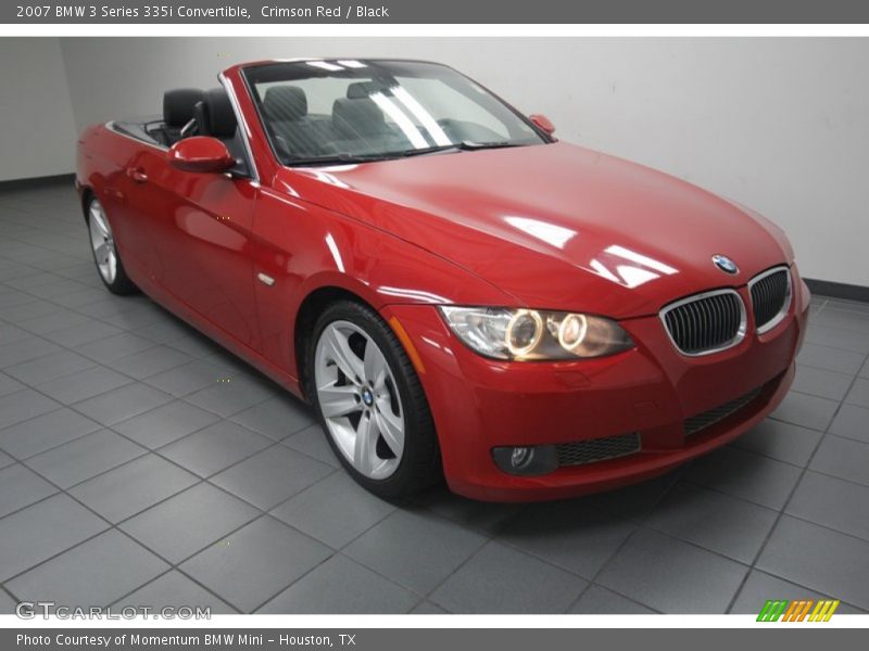 Front 3/4 View of 2007 3 Series 335i Convertible