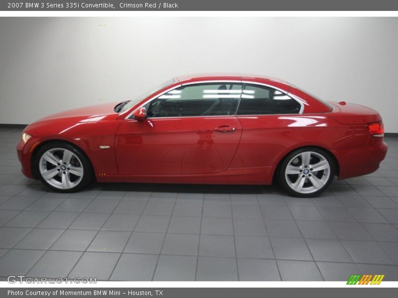  2007 3 Series 335i Convertible Crimson Red