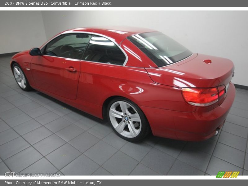  2007 3 Series 335i Convertible Crimson Red