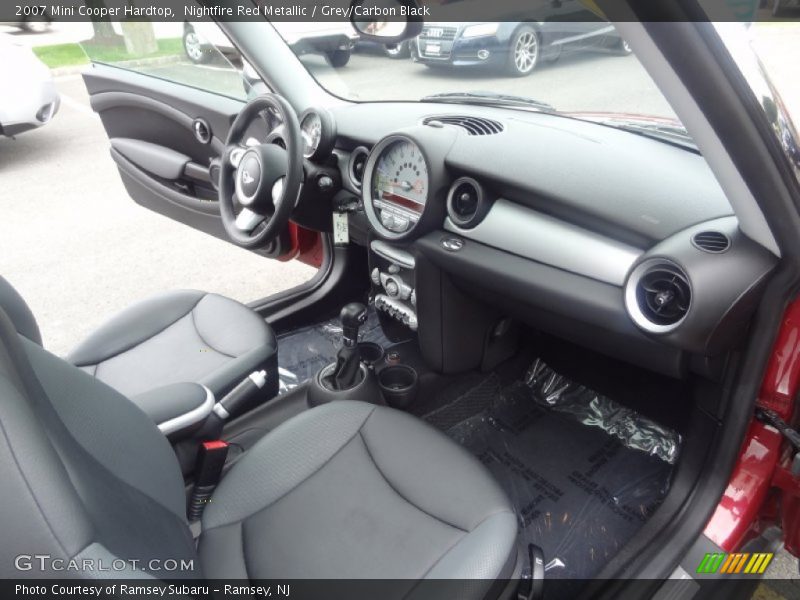 Nightfire Red Metallic / Grey/Carbon Black 2007 Mini Cooper Hardtop