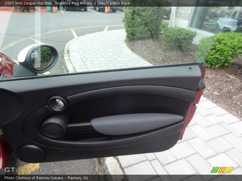 Nightfire Red Metallic / Grey/Carbon Black 2007 Mini Cooper Hardtop