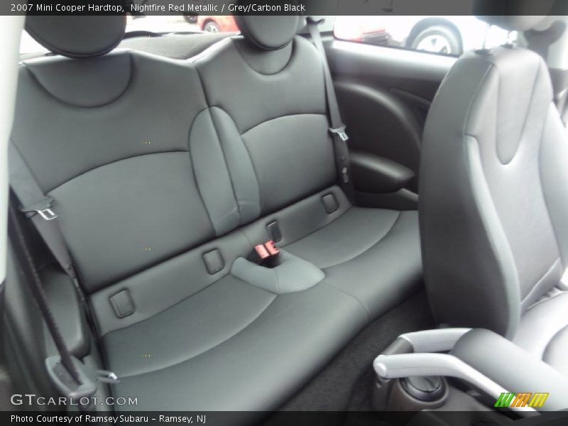 Nightfire Red Metallic / Grey/Carbon Black 2007 Mini Cooper Hardtop