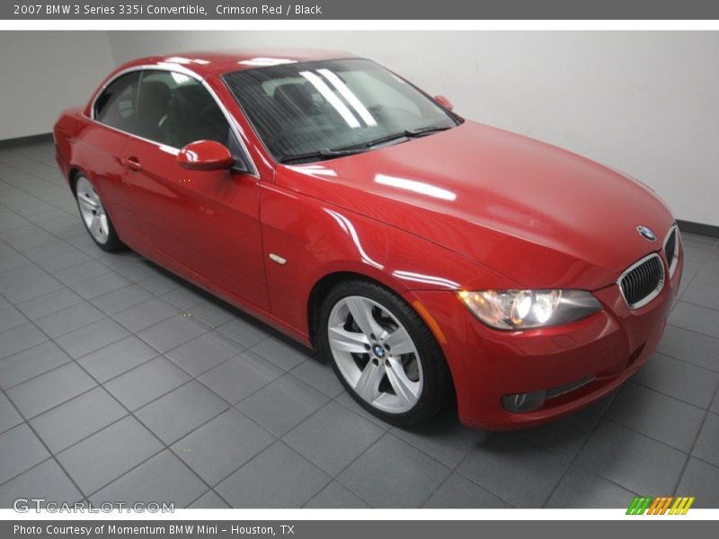 Front 3/4 View of 2007 3 Series 335i Convertible
