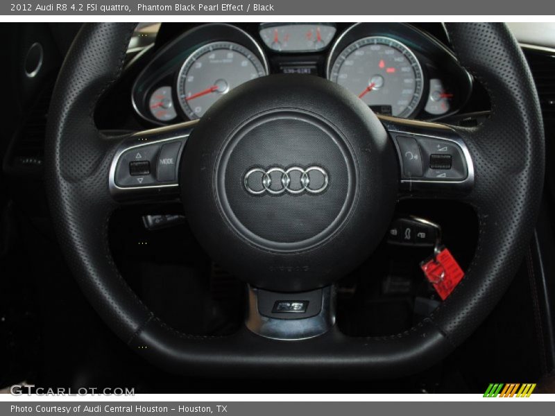 Phantom Black Pearl Effect / Black 2012 Audi R8 4.2 FSI quattro