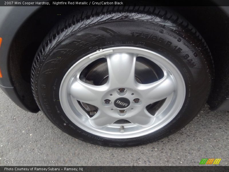 Nightfire Red Metallic / Grey/Carbon Black 2007 Mini Cooper Hardtop