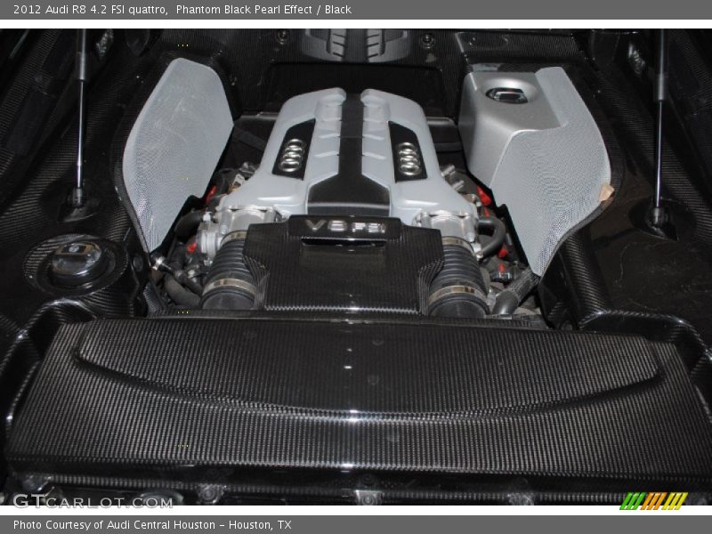 Phantom Black Pearl Effect / Black 2012 Audi R8 4.2 FSI quattro