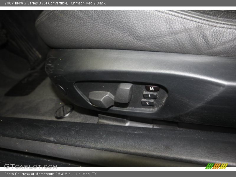 Crimson Red / Black 2007 BMW 3 Series 335i Convertible