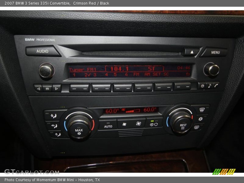 Crimson Red / Black 2007 BMW 3 Series 335i Convertible