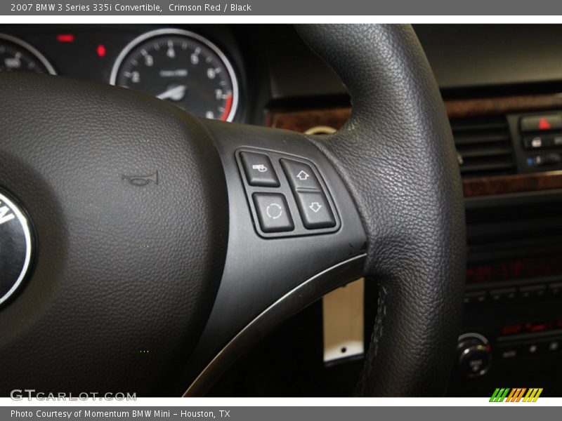 Crimson Red / Black 2007 BMW 3 Series 335i Convertible