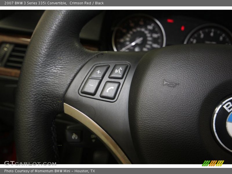 Crimson Red / Black 2007 BMW 3 Series 335i Convertible