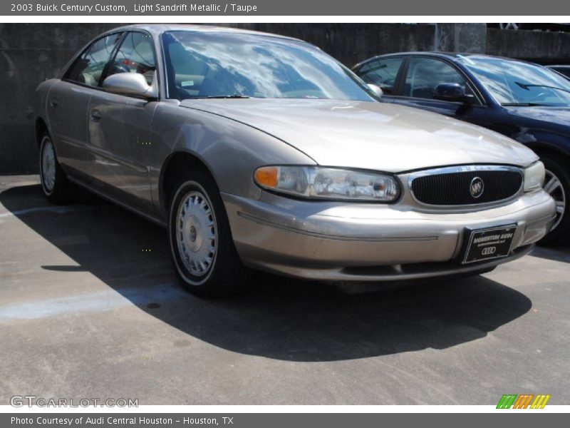 Light Sandrift Metallic / Taupe 2003 Buick Century Custom