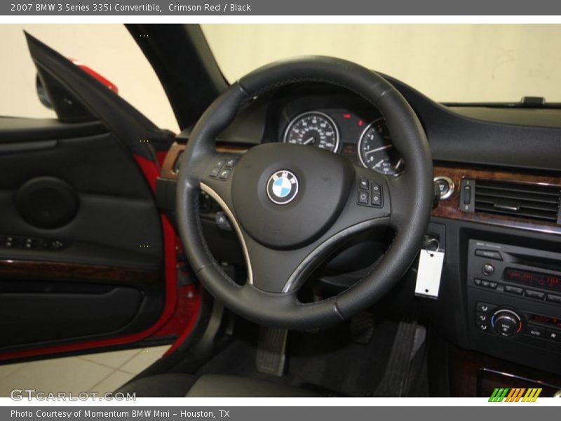 Crimson Red / Black 2007 BMW 3 Series 335i Convertible