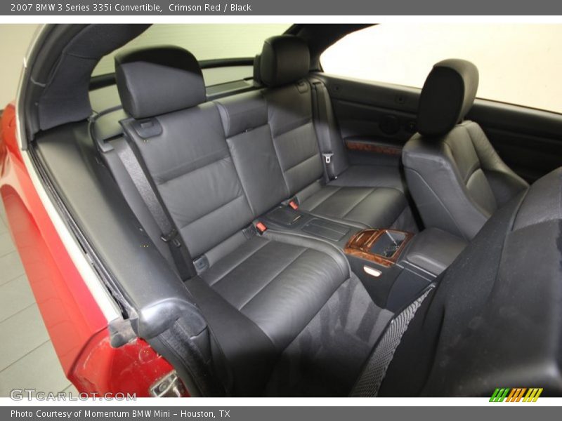 Crimson Red / Black 2007 BMW 3 Series 335i Convertible