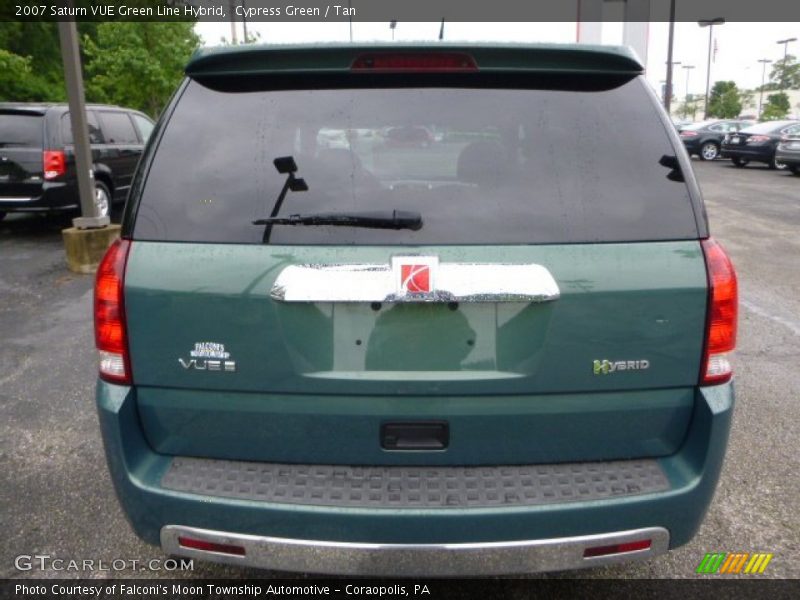 Cypress Green / Tan 2007 Saturn VUE Green Line Hybrid