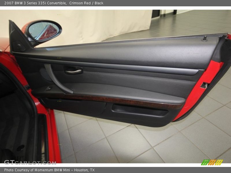 Crimson Red / Black 2007 BMW 3 Series 335i Convertible