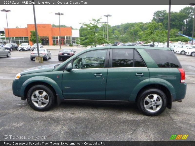 Cypress Green / Tan 2007 Saturn VUE Green Line Hybrid