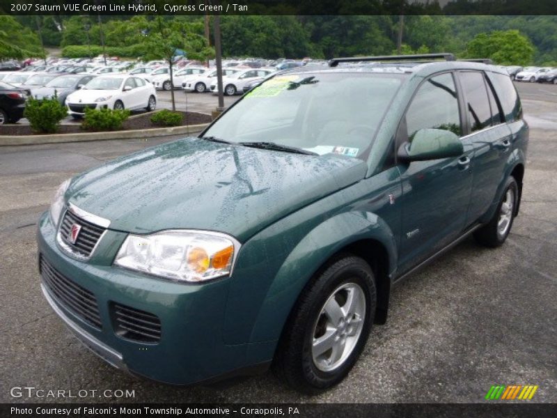 Cypress Green / Tan 2007 Saturn VUE Green Line Hybrid