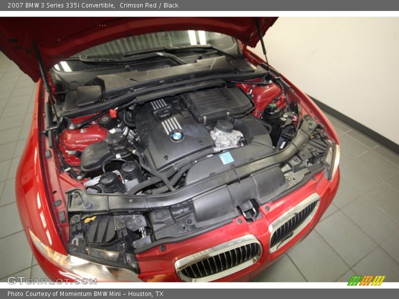 Crimson Red / Black 2007 BMW 3 Series 335i Convertible