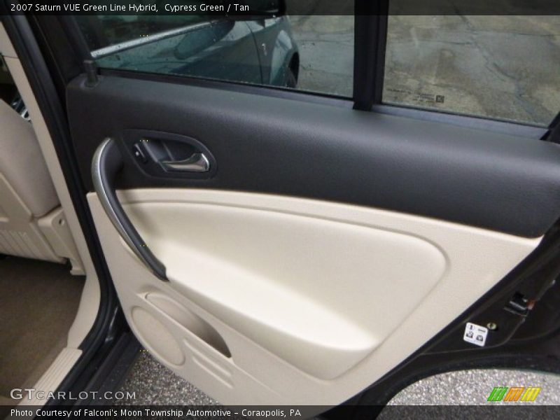 Cypress Green / Tan 2007 Saturn VUE Green Line Hybrid