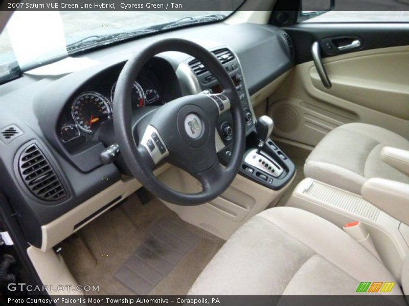 Cypress Green / Tan 2007 Saturn VUE Green Line Hybrid