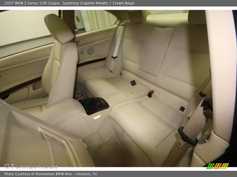 Sparkling Graphite Metallic / Cream Beige 2007 BMW 3 Series 328i Coupe