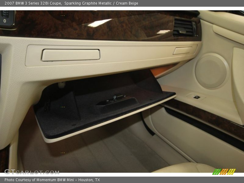 Sparkling Graphite Metallic / Cream Beige 2007 BMW 3 Series 328i Coupe