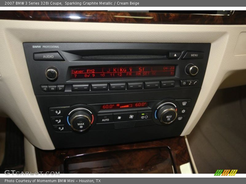 Sparkling Graphite Metallic / Cream Beige 2007 BMW 3 Series 328i Coupe