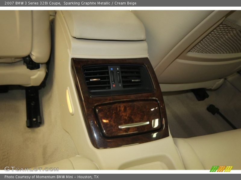 Sparkling Graphite Metallic / Cream Beige 2007 BMW 3 Series 328i Coupe