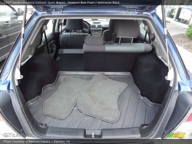 Newport Blue Pearl / Anthracite Black 2007 Subaru Impreza Outback Sport Wagon