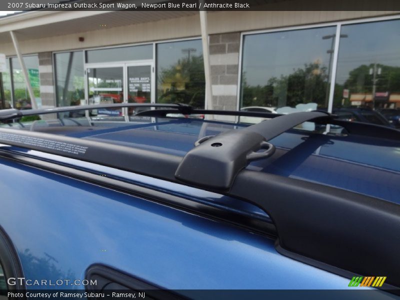 Newport Blue Pearl / Anthracite Black 2007 Subaru Impreza Outback Sport Wagon
